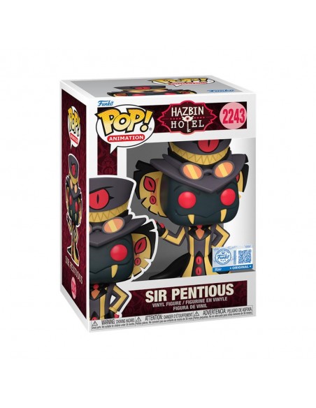 Funko pop animation hazbin hotel sir pentious w - chase