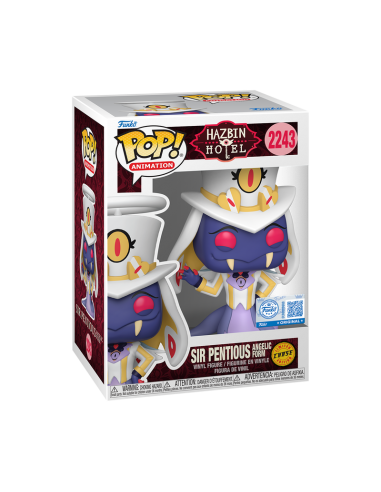 Funko pop animation hazbin hotel sir pentious w - chase