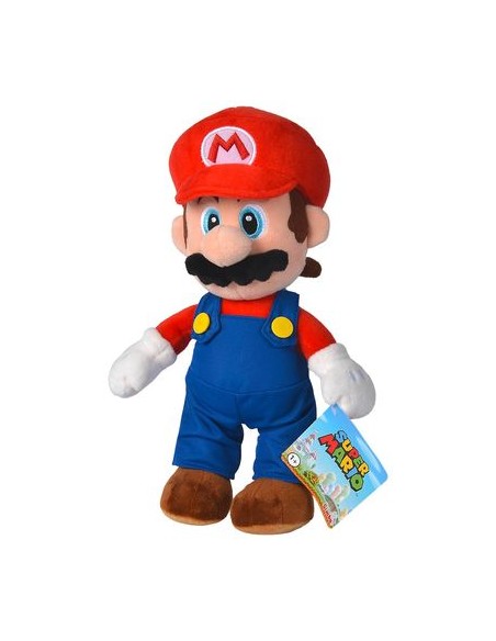 Peluche simba nintendo super mario mario 30cm Peluche simba nintendo super mario mario 30cm