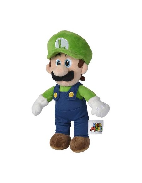 Peluche simba nintendo super mario luigi 30cm Peluche simba nintendo super mario luigi 30cm