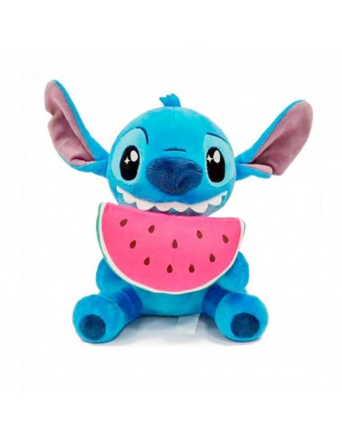 Peluche simba disney lilo & stitch stitch con sandia 25cm