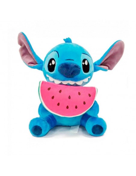 Peluche simba disney lilo & stitch stitch con sandia 25cm