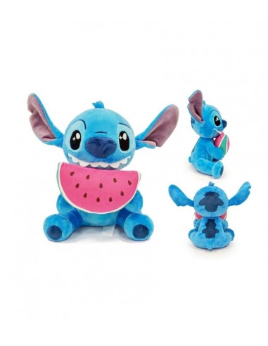 Peluche simba disney lilo & stitch stitch con sandia 25cm