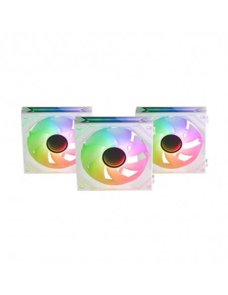 Ventilador mars gaming mf - linkfinity 3 x 120mm argb blanco Ventilador mars gaming mf - linkfinity 3 x 120mm argb blanco