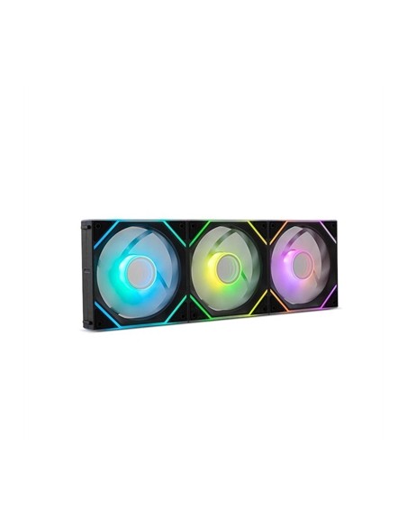 Ventilador caja nox hummer pro f.argb 3x 120mm negro