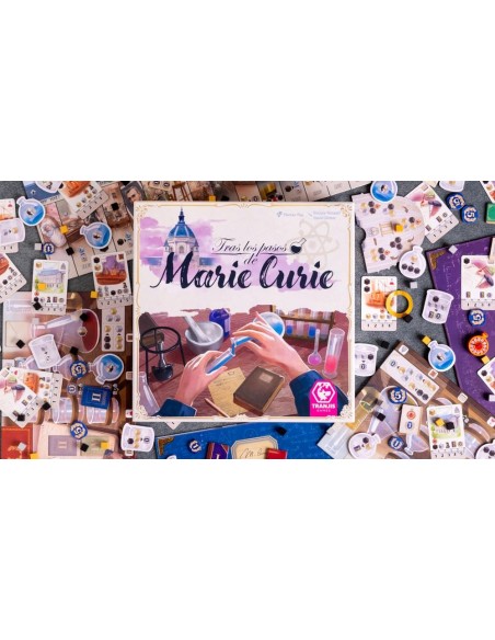Juego de mesa tras los pasos de marie curie Juego de mesa tras los pasos de marie curie