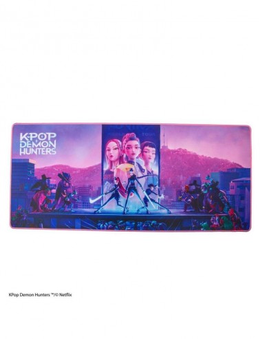 Alfombrilla de escritorio xl kpop demon hunters takedown huntr - x