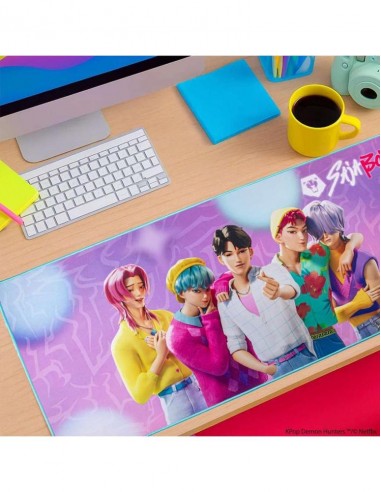 Alfombrilla de escritorio xl kpop demon hunters saja boys