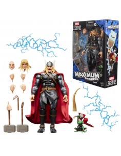 Figura hasbro marvel legends maximum series thor
