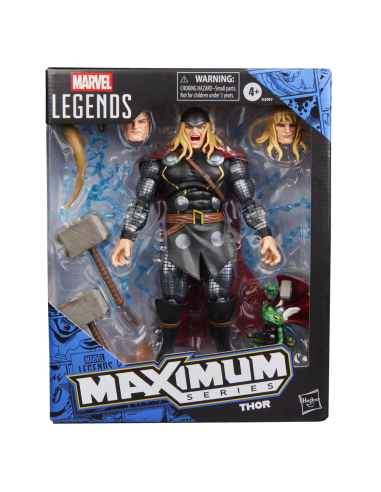Figura hasbro marvel legends maximum series thor