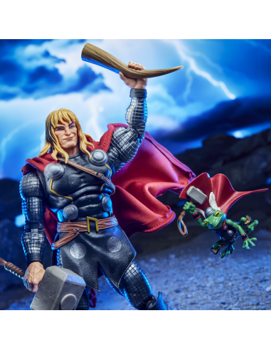 Figura hasbro marvel legends maximum series thor