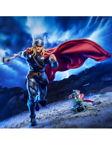 Figura hasbro marvel legends maximum series thor