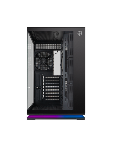 Caja ordenador gaming nox hummer galaxy atx argb cristal templado negra