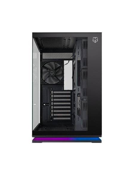 Caja ordenador gaming nox hummer galaxy atx argb cristal templado negra