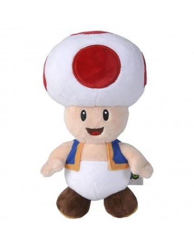 Peluche simba nintendo super mario toad 20cm