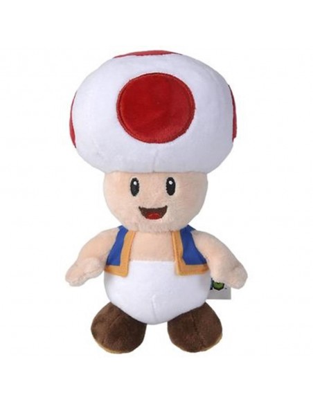 Peluche simba nintendo super mario toad 20cm
