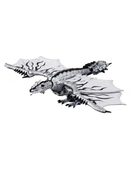 Transformers x monster hunter - silver rathalos prime synergenex series takara tomy 5.5 pulgadas actión figure