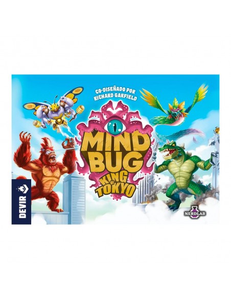 Juego de mesa mindbug king of tokyo Juego de mesa mindbug king of tokyo