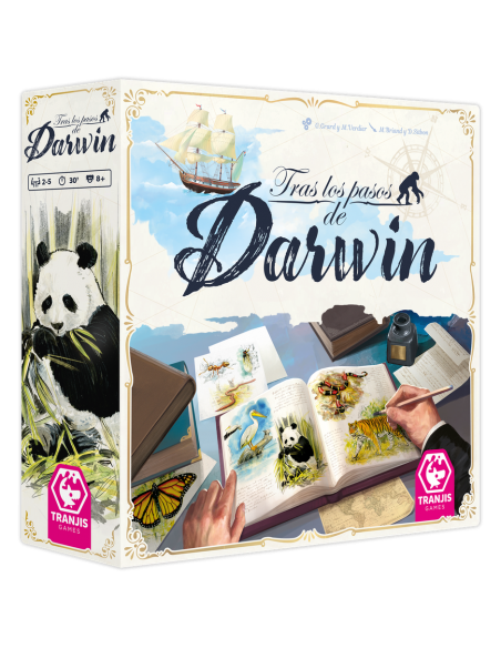 Juego de mesa tras los pasos de darwin