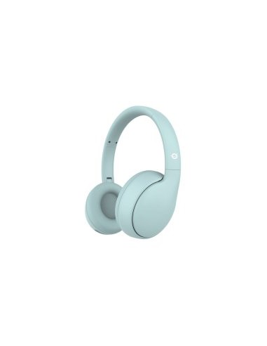 Headset infantil bluetooth 6.0 conceptronic parris04b carga usb - c bateria 10h plegable color azul