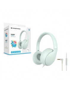 Auricular infantil conceptronic parris04gt jack 3.5mm verde