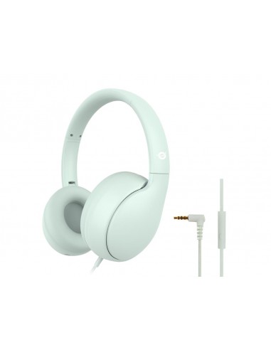 Auricular infantil conceptronic parris04gt jack 3.5mm verde
