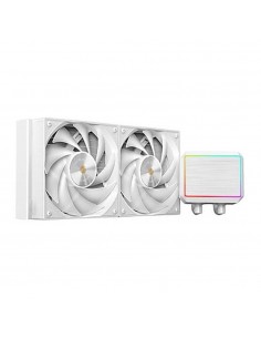 Kit refrigeracion liquida mars gaming mlproii240w frgb 2x 120mm blanco