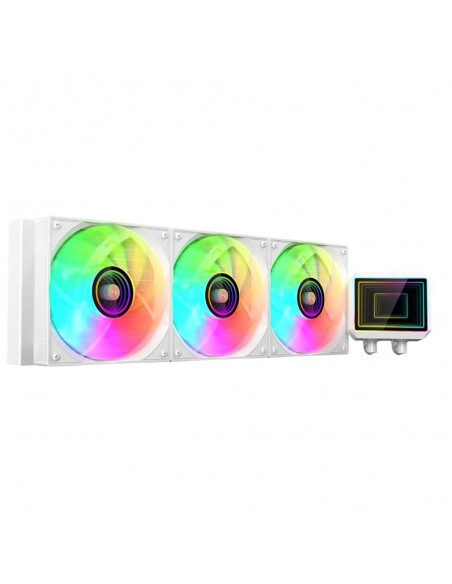 Kit refrigeracion liquida mars gaming ml - two360w argb 3x 120mm blanco