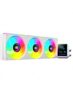 Kit refrigeracion liquida mars gaming mllcdpro360w argb 3x 120mm blanco