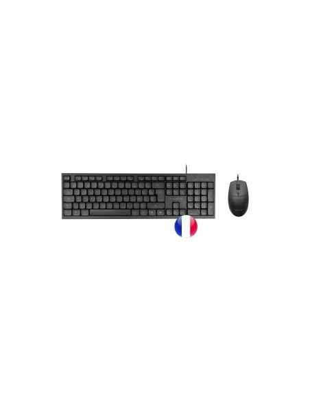 Teclado + raton tacens anima acp02fr negro frances