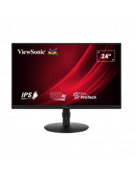 Monitor led 23.8 pulgadas viewsonic va2408 - hdj ips - fhd - dp - hdmi - vga - 100hz - 5ms - vesa 100x100