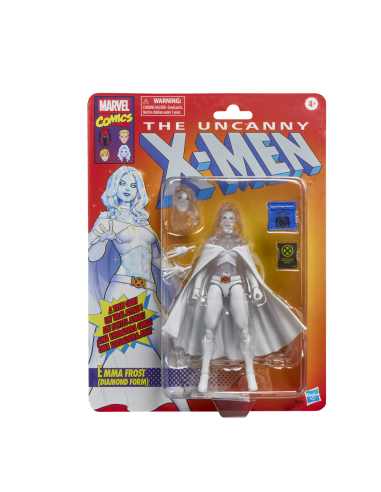 Figura hasbro marvel comics the uncanny x - men emma frost (diamond form)