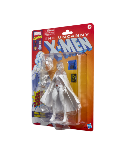 Figura hasbro marvel comics the uncanny x - men emma frost (diamond form)