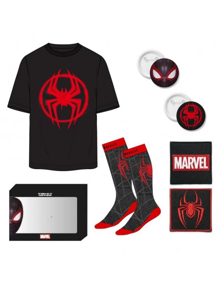Camiseta corta single jersey set spiderman m