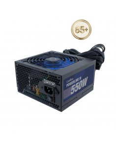 Fuente de alimentacion coolbox atx 550w powerline iii 85%