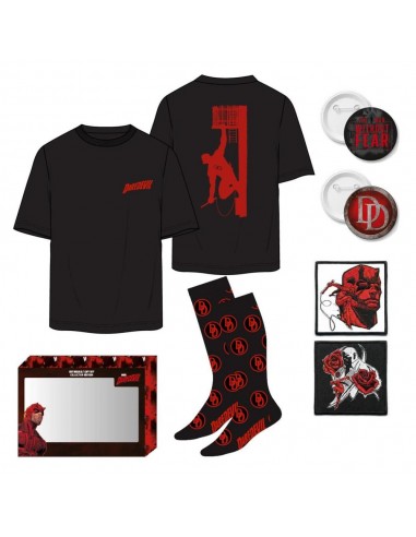 Camiseta corta single jersey set daredevil xl