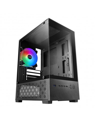 Caja ordenador mars gaming mc - se2 matx cristal templado negra