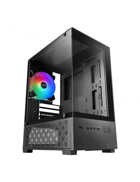 Caja ordenador mars gaming mc - se2 matx cristal templado negra