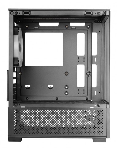 Caja ordenador mars gaming mc - se2 matx cristal templado negra