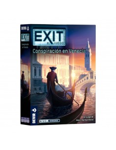 Juego de mesa exit: conspiración en venecia