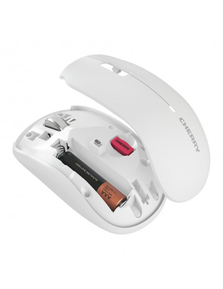 Raton inalambrico cherry mw 2200 blanco Raton inalambrico cherry mw 2200 blanco