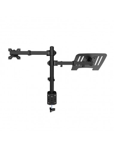 Soporte monitor hasta 32 pulgadas y portatil hasta 17 pulgadas coolbox abrazadera articulado