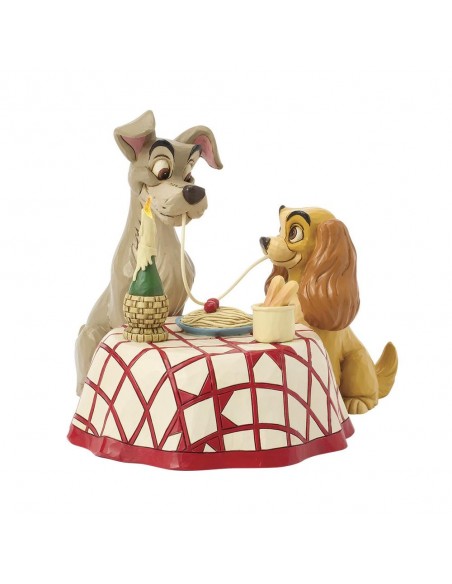 Figura enesco la dama y le vagabundo spaghetti