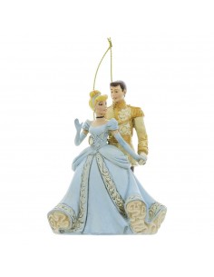 Adorno arbol de navidad enesco diseney cenicienta y el principe