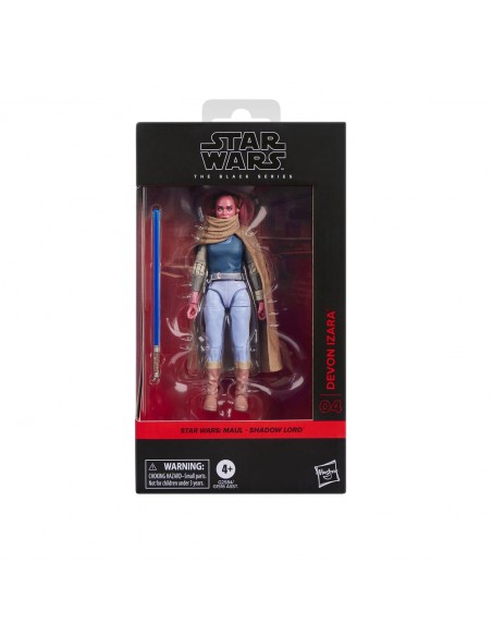 Figura hasbro star wars the black series maul shadow lord devon izara