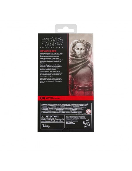 Figura hasbro star wars the black series maul shadow lord devon izara