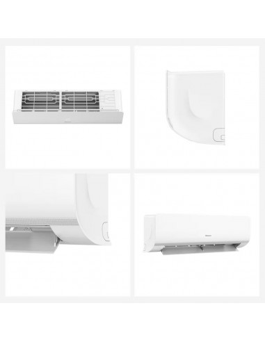 Aire acondicionado split 1x1 hisense inverter 2924 frig - h 3268 kcal - h wifi