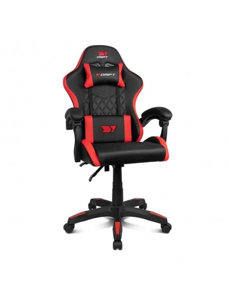Silla gaming drift dr35 negra - roja