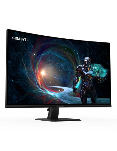 Monitor curvo gaming gigabyte gs32qca 31.5 pulgadas qhd 180hz