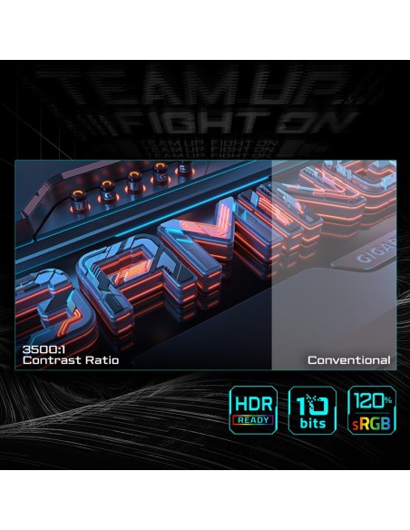 Monitor curvo gaming gigabyte gs32qca 31.5 pulgadas qhd 180hz Monitor curvo gaming gigabyte gs32qca 31.5 pulgadas qhd 180hz